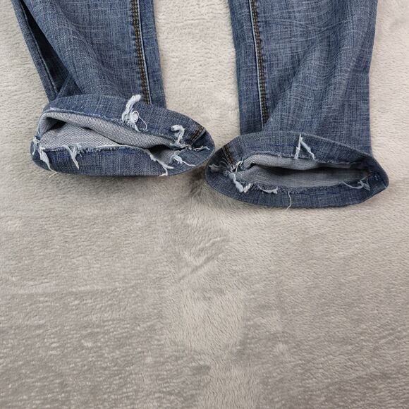 Fragile Jeans American Beauty The Classic Flare Womens 15 Hemmed 36x26 Mid Rise - Picture 13 of 14